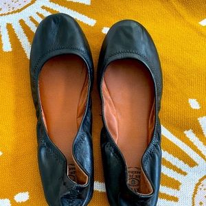 Lucky black flats